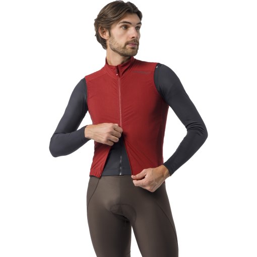 Picture of Castelli Espresso 2 Vest Men - garnet 506