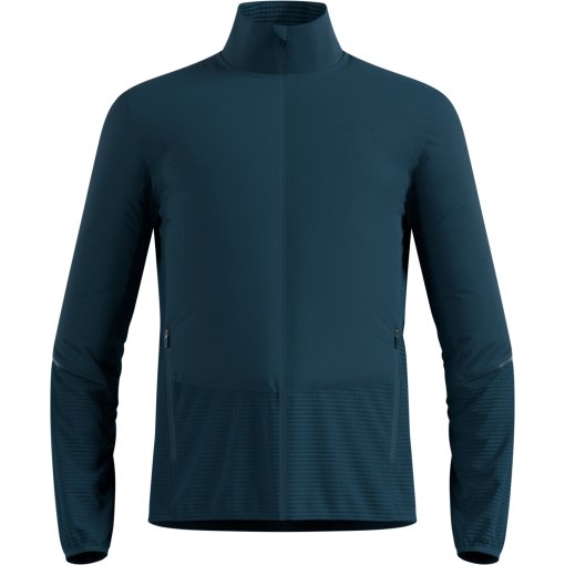 Photo produit de Odlo Essentials Insulator Hybrid Veste running pour hommes - reflecting pond