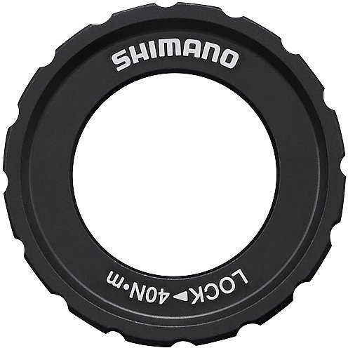 Foto de Shimano Anillo de Bloqueo para Disco de Freno / Buje Delantero - Centerlock | dentado exterior - Y26L98030