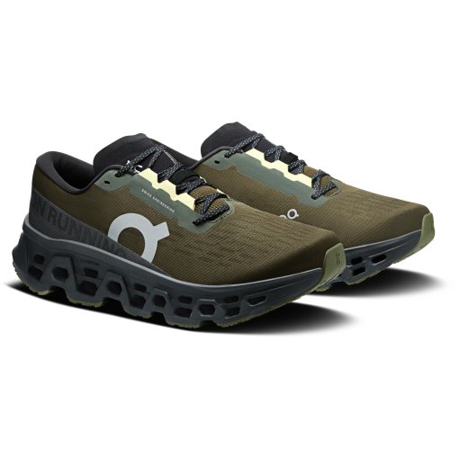 Produktbild von On Cloudmonster 3 Laufschuhe Herren - Olive | Eclipse