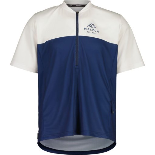 Foto de Maloja Maillot de Manga Corta Hombre - BarettiM. All Mountain 1/2 Trail - night sky multi 8388