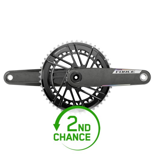 Picture of SRAM FORCE Crankset | DUB | 2x12-speed | E1 - black - 2nd Choice