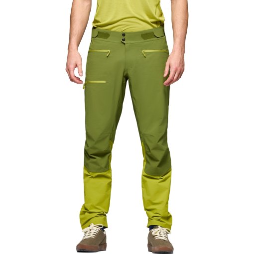 Produktbild von Norrona fjørå flex1 Hosen Herren - Pesto/Golden Lime