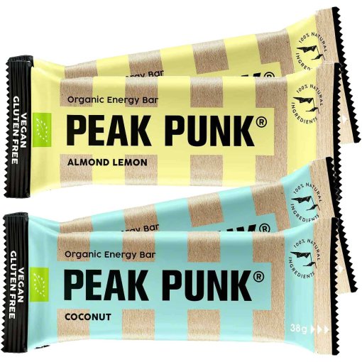 Zdjęcie: Peak Punk BIO Energy Bar – batoniki węglowodanowe – pakiet testowy - 4x38g