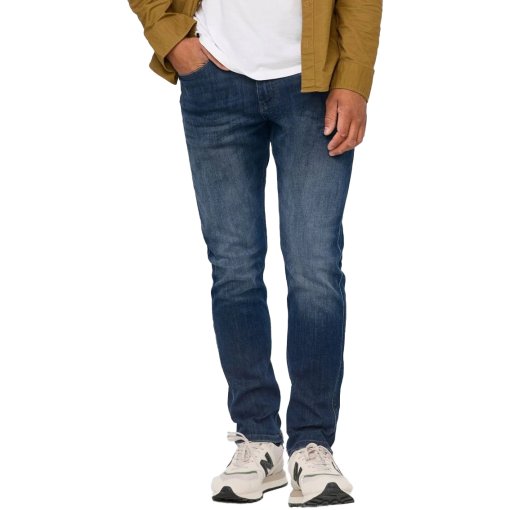 Productfoto van DUER Performance Denim Relaxed Taper Herenbroek - galactic