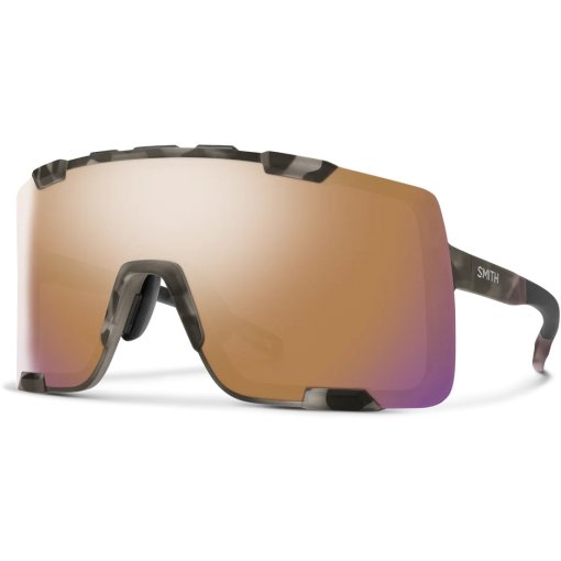 Image of Smith Syncline Glasses - Matte Salt Haze | ChromaPop Rose Gold Mirror