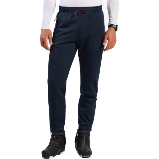 Slika izdelka Odlo Zeroweight X-Warm 80th-Anniversary Moške izolirane hlače za tek na smučeh - dark sapphire