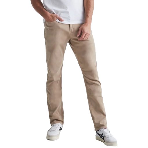 Productfoto van DUER No Sweat Relaxed Taper Herenbroek - desert khaki
