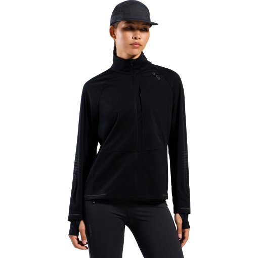Picture of Odlo Zeroweight Pro Windproof Reflective Running Jacket Women - black