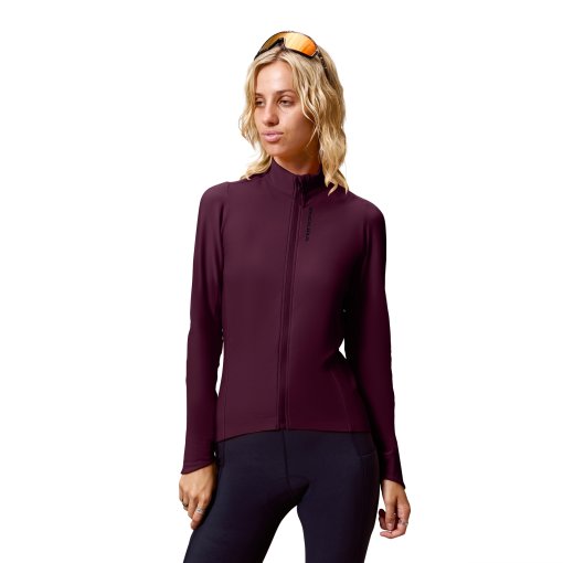 Picture of Endura Loop Ride Long Sleeve Jersey Women - black cherry