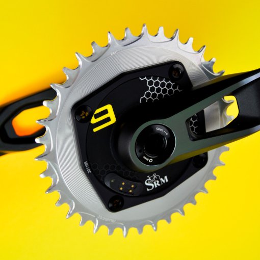 QUARKZMAN Plateau Narrow-Wide 96 BCD – 144mm/5.67'', Alliage Alu Noir, Pour Vélo Route 8 à 12 Vitesses