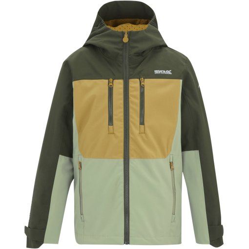 Kuva tuotteesta Regatta Highton Takki Lapset - Dark Khaki/Wood Brown/Light Sage Z18
