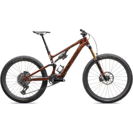 Immagine prodotto da Specialized MTB Elettrica Carbonio - TURBO LEVO SL PRO - 2025 - orange tint / cool grey impasto / copper