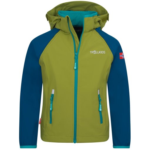Produktbild von Trollkids Rondane XT Zip-Off Jacke Kinder - Jungle Green/Navy