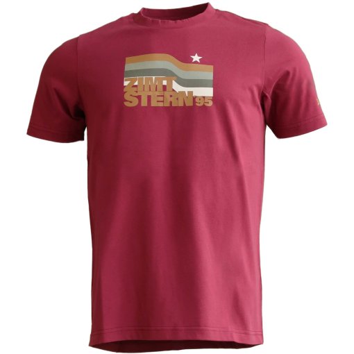 Picture of Zimtstern Northz Short Sleeve Tee Men - Windsor Wine