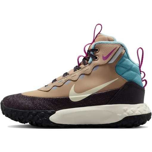 Photo produit de Nike Chaussures Enfants - Terrascout Trail - hemp//burgundy ash/denim turquoise/pale ivory FV4173-200