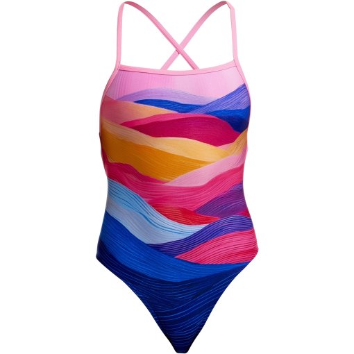 Zdjęcie: Funkita Strapped In Eco Jednoczęściowy strój kąpielowy dla kobiet - Misty Mournes