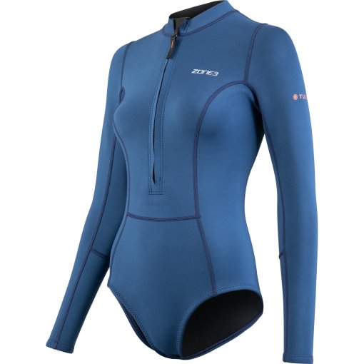 Foto de Zone3 Mono Natacion de Manga Larga Mujer - Yulex® - navy