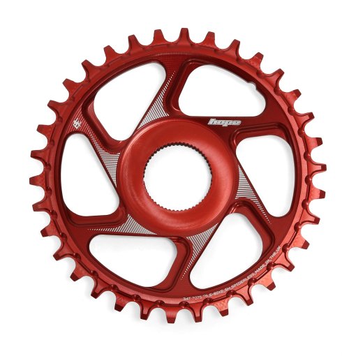 Produktbild von Hope R22 E-Bike Kettenblatt | Direct Mount | für Shimano - rot