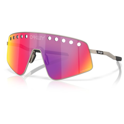 Photo produit de Oakley Sutro TI Sweep Lunettes - Matte Gunmetal/Prizm Road - OO6025-0338