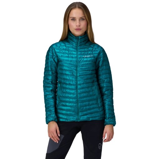 Foto de Norrona Plumífero Chaqueta Mujer - trollveggen superlight down800 - Everglade