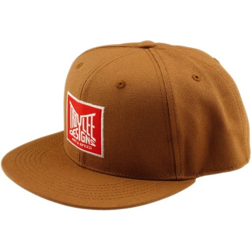 Productfoto van Troy Lee Designs Flat Bill Snapback Pet - Handlebar Sienna