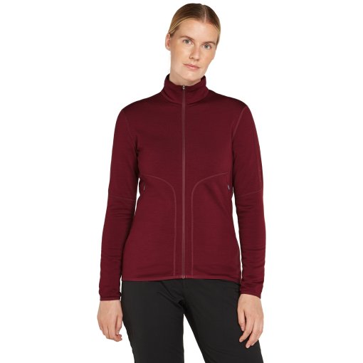 Produktbild von Icebreaker Merino 560 RealFleece™ Elemental II Zip-Jacke Damen - Port