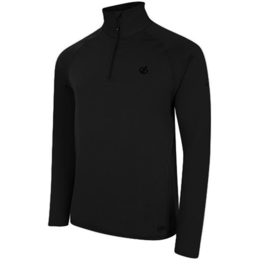 Foto de Dare 2b Fuse Up II Core Stretch Camiseta de entretiempo para hombre - 826 Black/Black