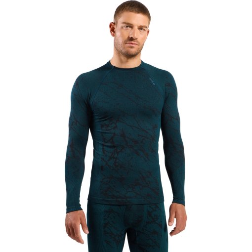 Photo produit de Odlo Blackcomb Haut de sous-vêtement technique pour hommes - reflecting pond