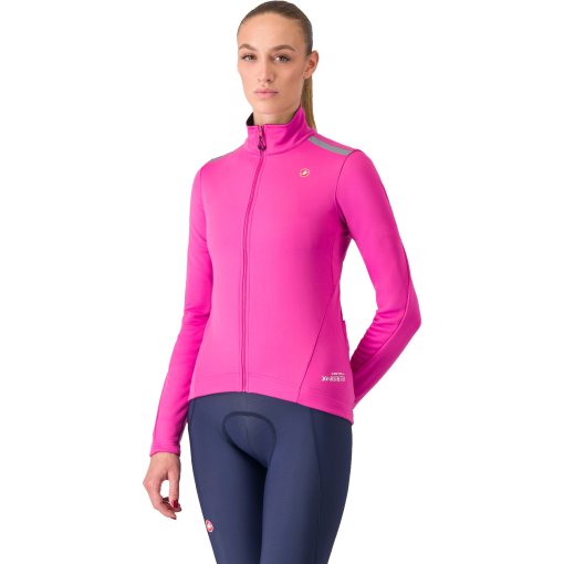 Foto de Castelli Chaqueta Mujer - Espresso Air - violet pink 563