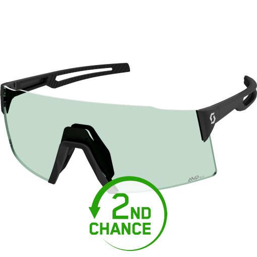 Produktbild von SCOTT Stride Compact Brille - black - AMP green S1 - B-Ware
