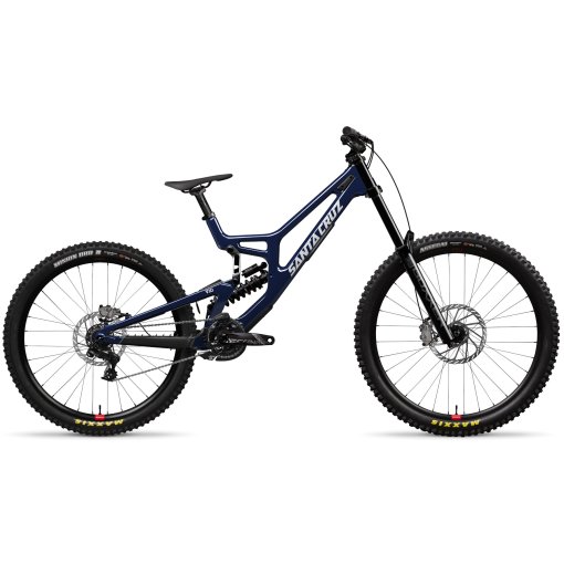 Picture of Santa Cruz V10 8 CC - DH S - Carbon Mountain Bike - 2027 - gloss liquid blue