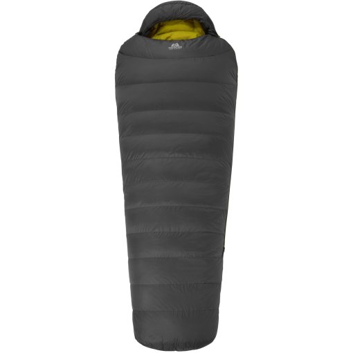 Foto de Mountain Equipment Saco de Dormir - Helium GT 400 Regular ME-005973 - cremallera izquierda - anvil grey