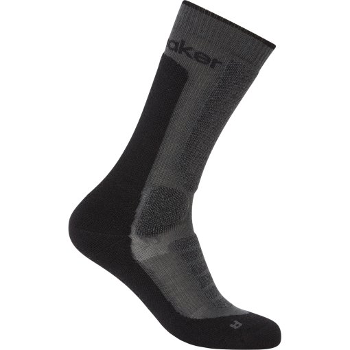 Foto de Icebreaker Calcetines Mujer - Merino Hike+ Heavy Crew - Obsidian/Negro