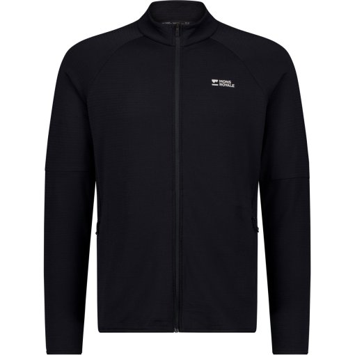 Foto de Mons Royale Quad Merino Chaqueta polar para hombres - black
