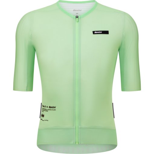Foto de Santini Mads Pedersen Momentum Series Maillot de manga corta unisex MA94475AECCMADS - verde menta MN