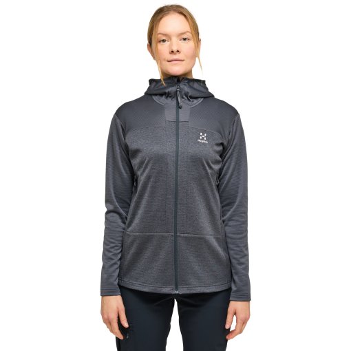 Immagine prodotto da Haglöfs Giacca Donna - ROC Flash Mid Hood - magnetite 2AT