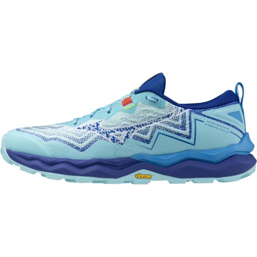 Immagine prodotto da Mizuno Scarpe da Trail Running Donna - Wave Daichi 9 - Blue Radiance/White/Reflex Blue C