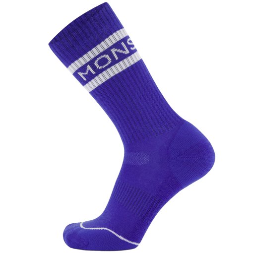Picture of Mons Royale Signature Merino Crew Socks - blue dusk