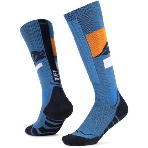 Productfoto van Buff® Merino HW Over the Calf Sokken - O1 Royal Blue
