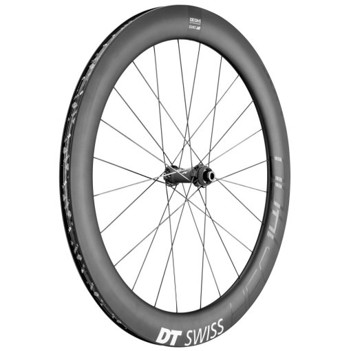 Produktbild von DT Swiss HEC 1400 SPLINE 62 Vorderrad - 28&quot; | Carbon | Clincher | Centerlock - 12x110mm Boost - schwarz