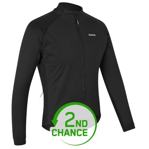 Produktbild von GripGrab PACR Winddichte Winter Fahrradjacke Herren - schwarz - B-Ware