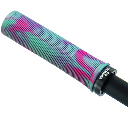 Produktbild von Unleazhed G1 MTB Griffe - Turquoise/Pink
