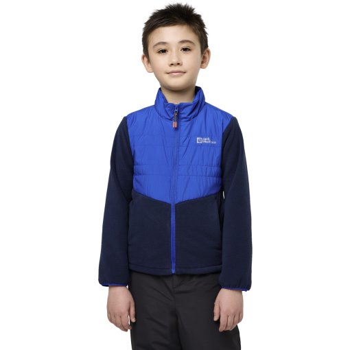 Produktbild von Jack Wolfskin Haldor Hybrid Jacke Kinder - crisp cobalt