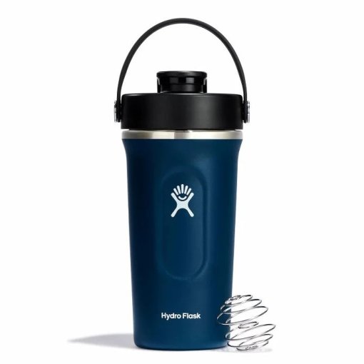 Foto de Hydro Flask Botella Mezcladora Shaker Aislada 24oz - 710ml - Indigo