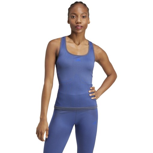 Immagine prodotto da adidas Canotta Donna - AEROKNIT - shadow navy/semi lucid blue IX0491