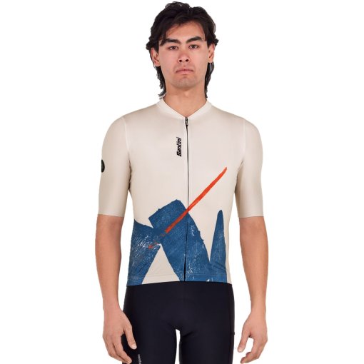 Immagine prodotto da Santini Maglia a Maniche Corte Uomo - Note 5S94075CNOTE - beige BG