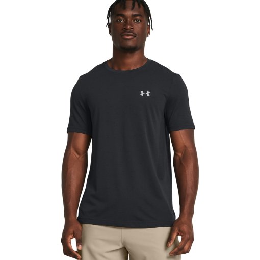 Foto de Under Armour Camiseta de Manga Corta Hombre - UA Vanish Seamless - Negro/Mod Gray