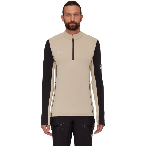 Foto de Mammut Jersey Midlayer Hombre - Aenergy Half Zip - savannah-black