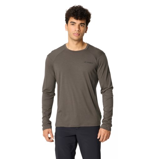 Immagine prodotto da Vaude Essential Wool Maglietta a maniche lunghe per uomini - deer brown